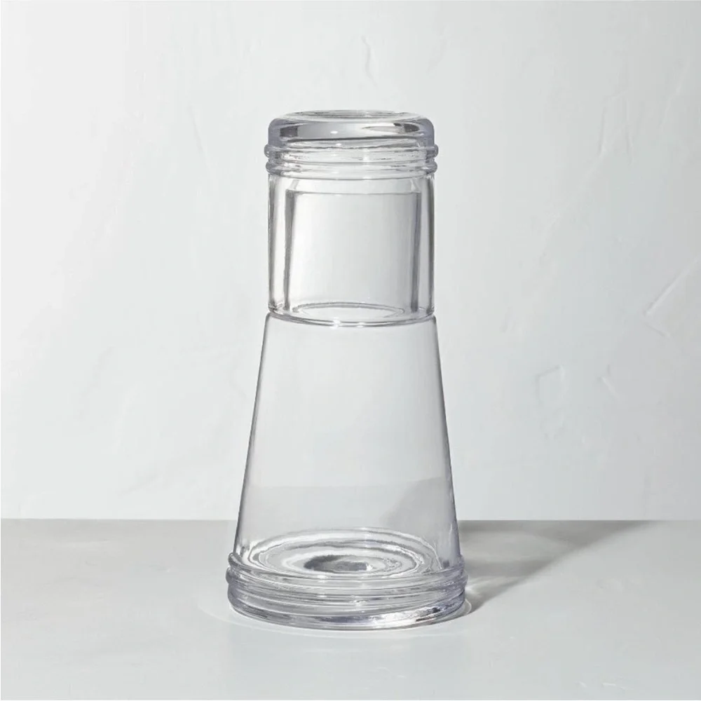Hearth & Hand Magnolia 23.5oz Glass Carafe & Tumbler Set